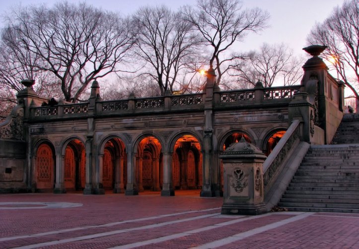 Atardecer en Bethesda Terrace