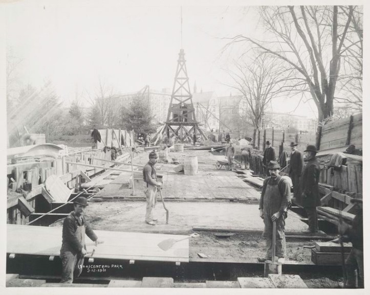Construcción de Central Park. 1861 