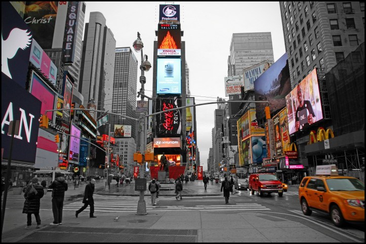 Colores de Times Square