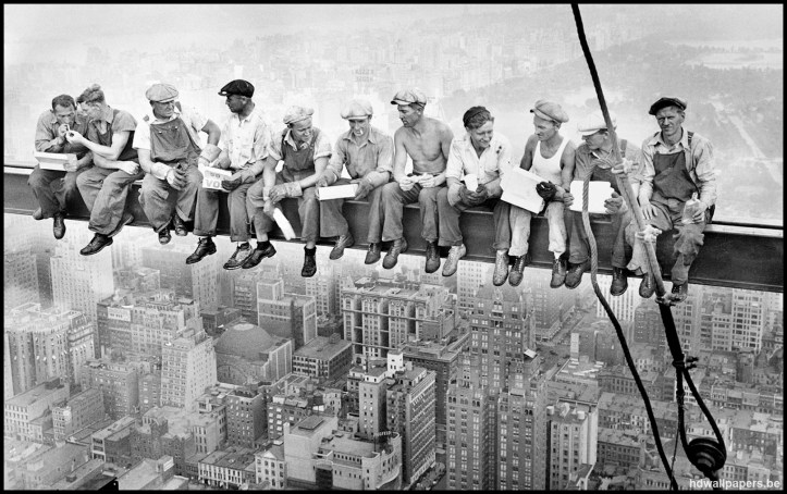 “Lunch atop a Skyscraper”