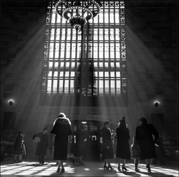 Light Streams Into Grand Central Terminal Through a Large Window