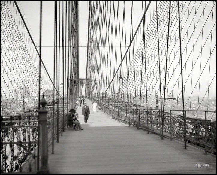 Manhattan from the Brooklyn Bridge