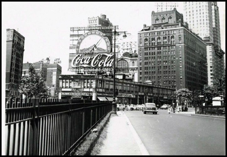 Columbus Circle 1954