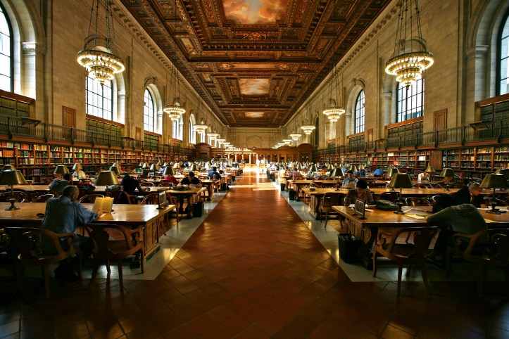 Grand Study Hall New York Public Library