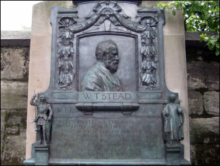 William T. Stead memorial