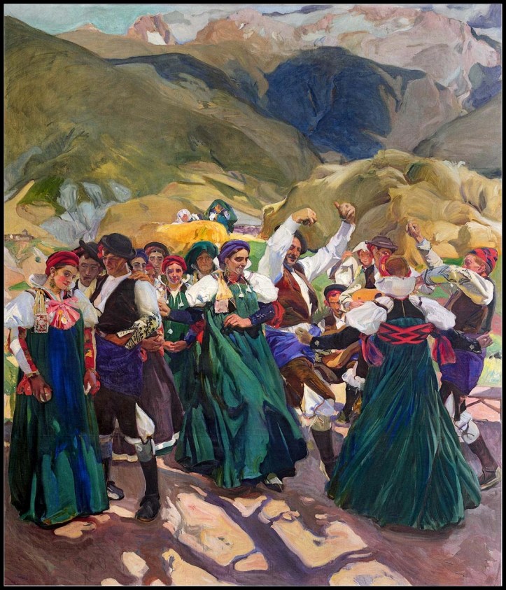 Aragón, La Jota, 1914, Joaquín Sorolla