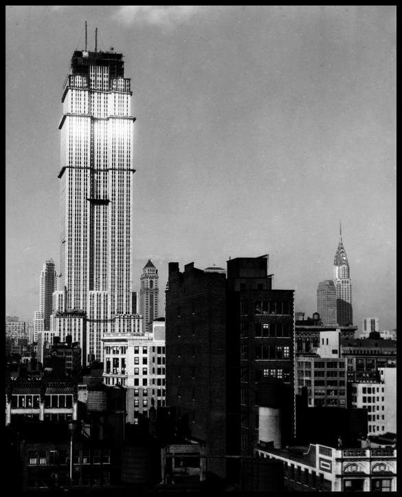 Empire State en construcción