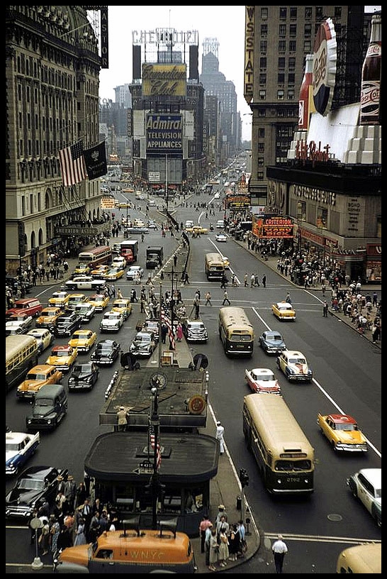 Broadway . Times Square 1958