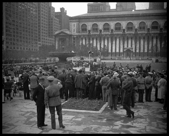 Bryant Park openingdedication