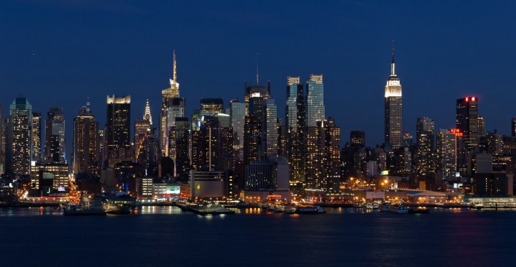 Midtown Manhattan noche