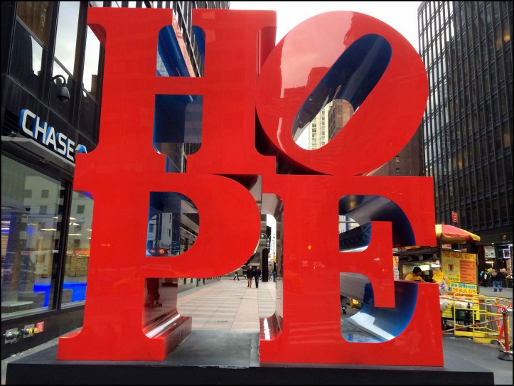 Hope Robert Indiana NYC